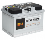 Аккумулятор ENRUN Standart 12V 60Ah 600A (R+) B13 242x175x190